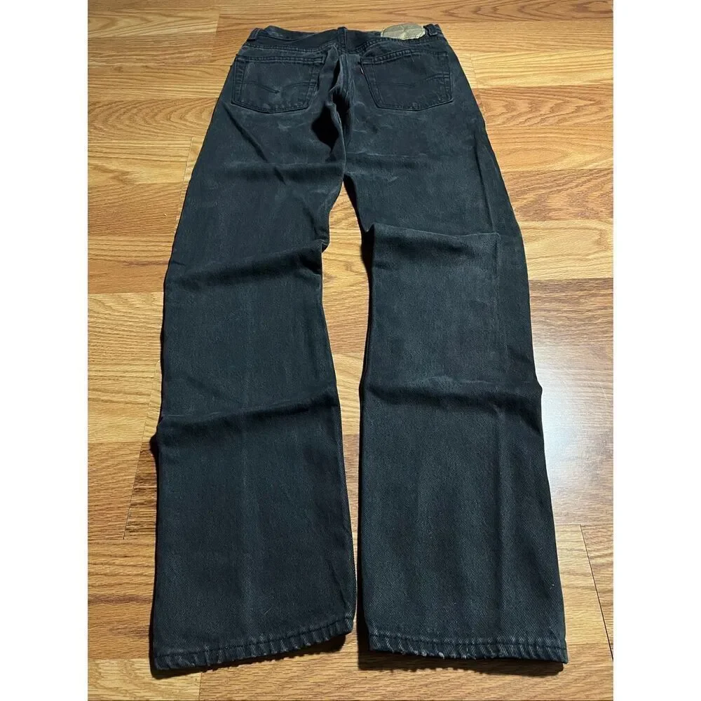 Vintage Levi’s Men’s 501 Black USA Made 28x30 Jeans